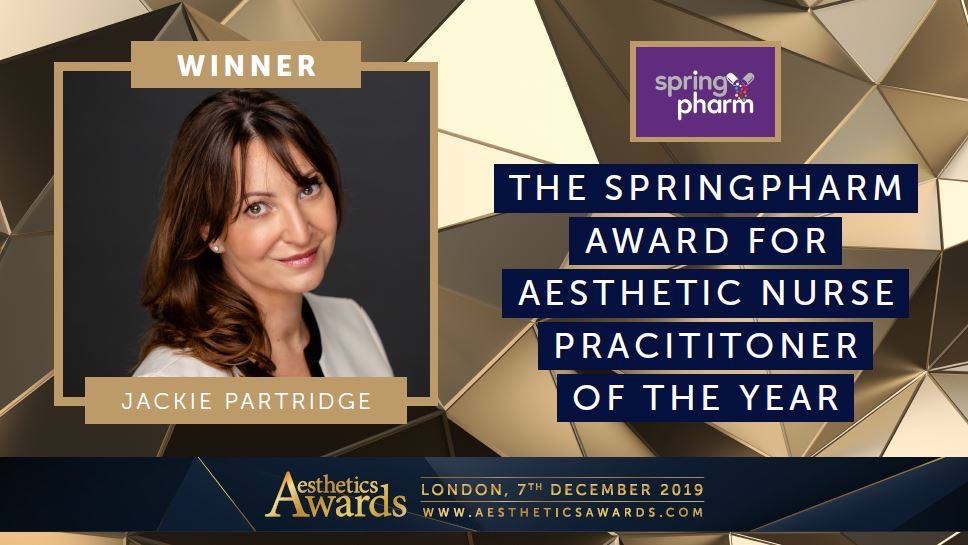 The Springpharm Award for Aesthetic Nurse Practitioner of the Year