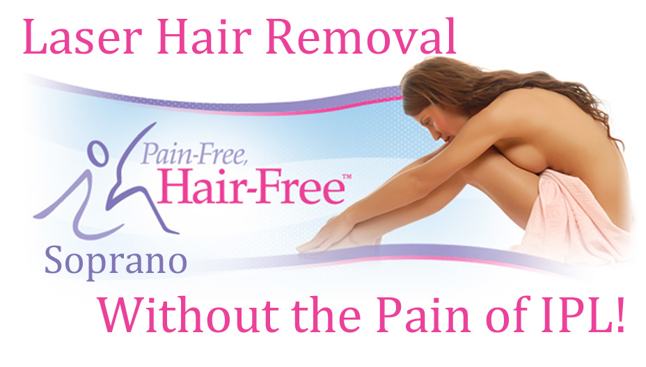 Soprano laser hair removal